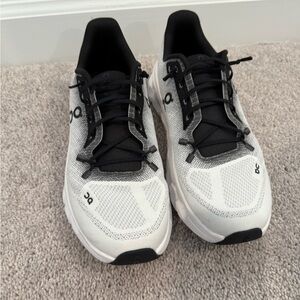 On Running Black and White Sneakers